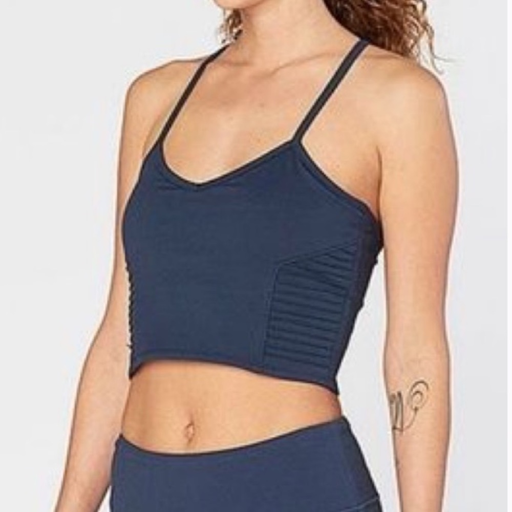 Threads 4 Thought Jax Moto Crop Sports Bra